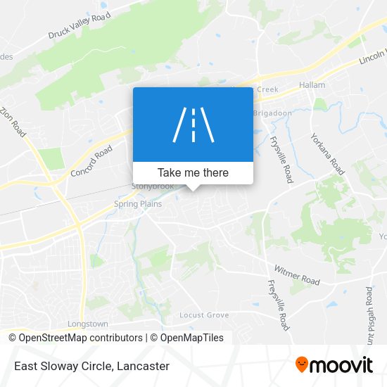 Mapa de East Sloway Circle