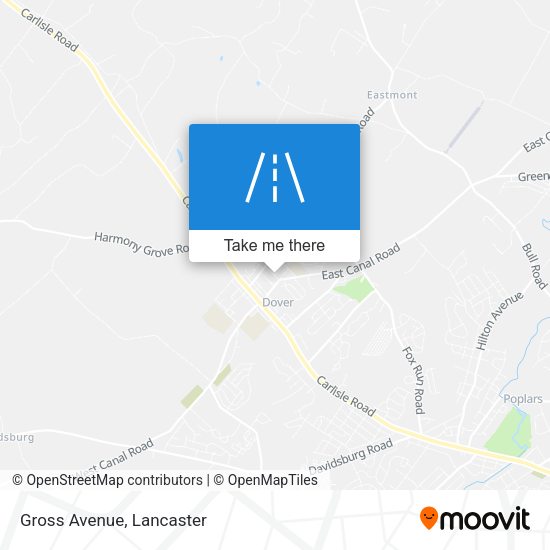 Gross Avenue map