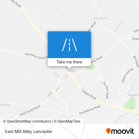 Mapa de East Mill Alley