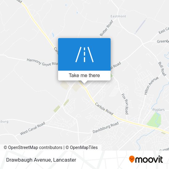 Drawbaugh Avenue map