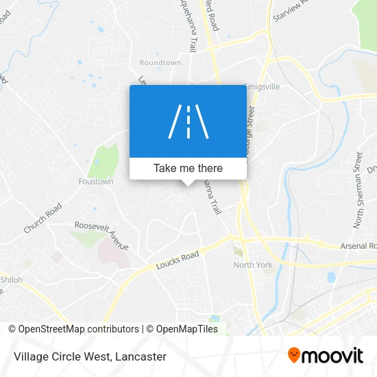 Mapa de Village Circle West
