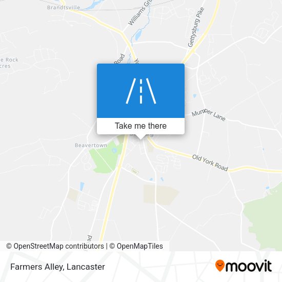 Mapa de Farmers Alley