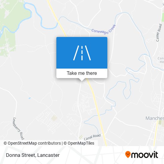 Mapa de Donna Street