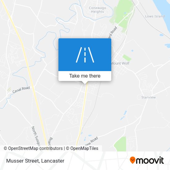 Mapa de Musser Street
