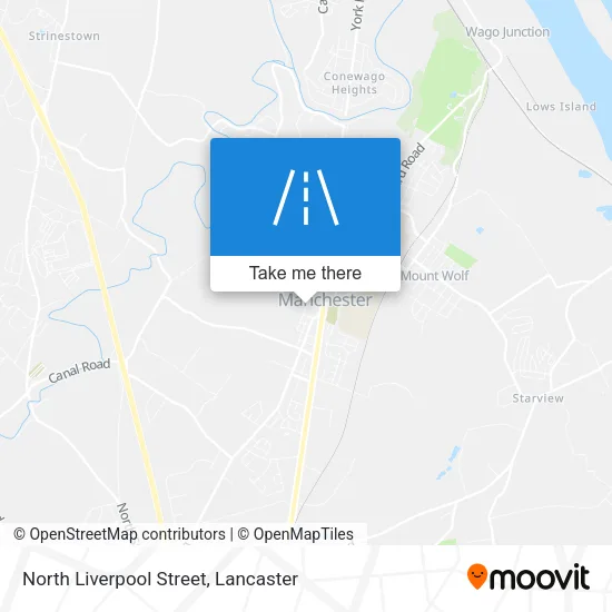 North Liverpool Street map