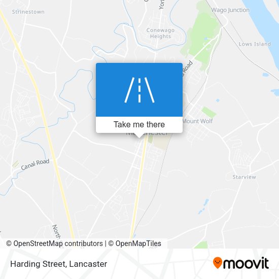 Mapa de Harding Street