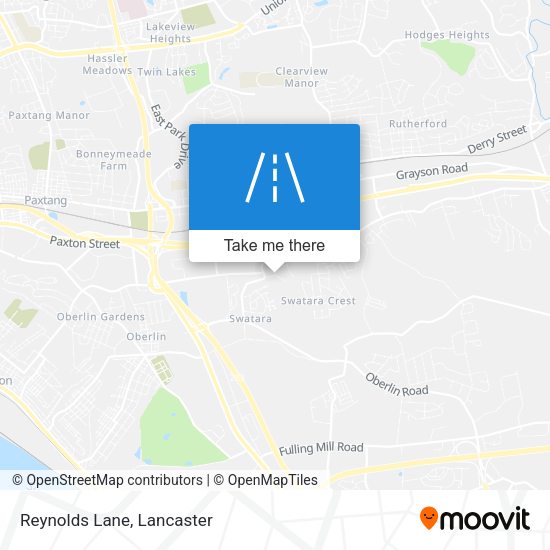 Mapa de Reynolds Lane