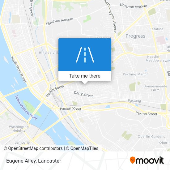 Mapa de Eugene Alley