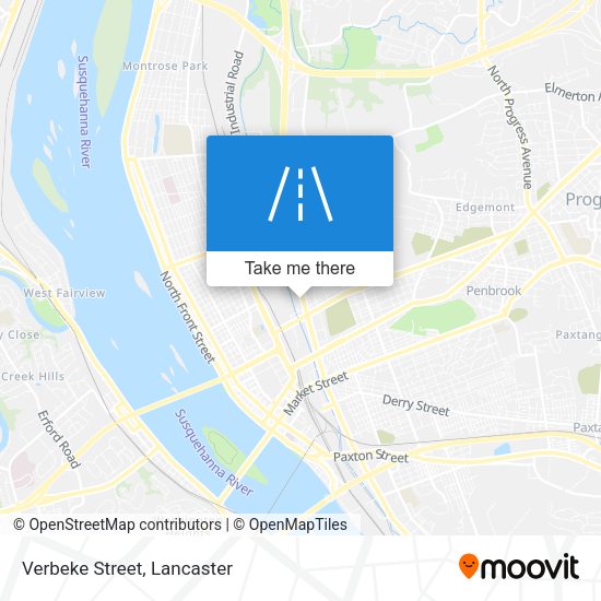 Mapa de Verbeke Street