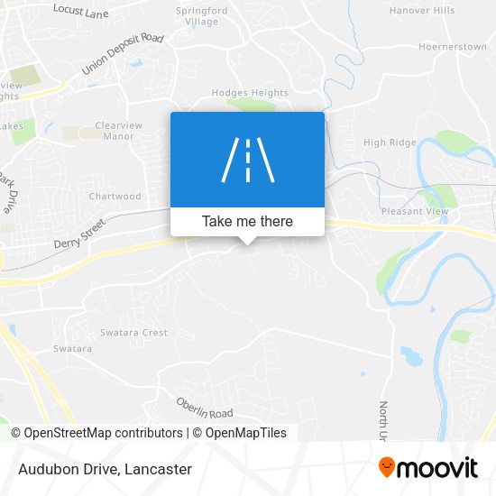 Mapa de Audubon Drive
