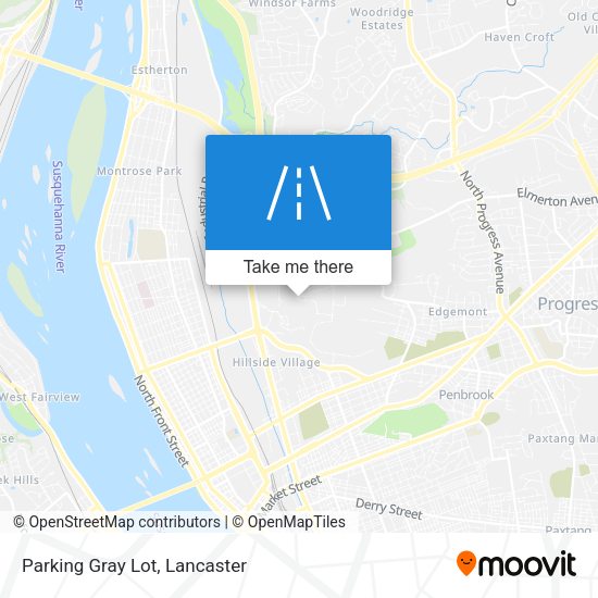 Parking Gray Lot map