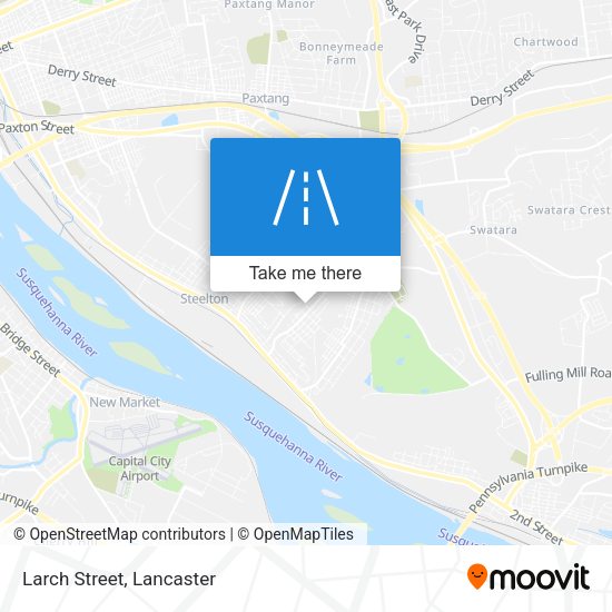 Mapa de Larch Street