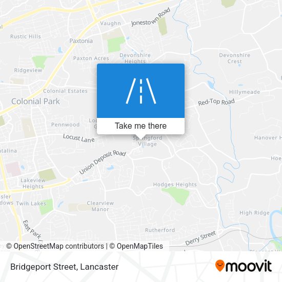 Mapa de Bridgeport Street