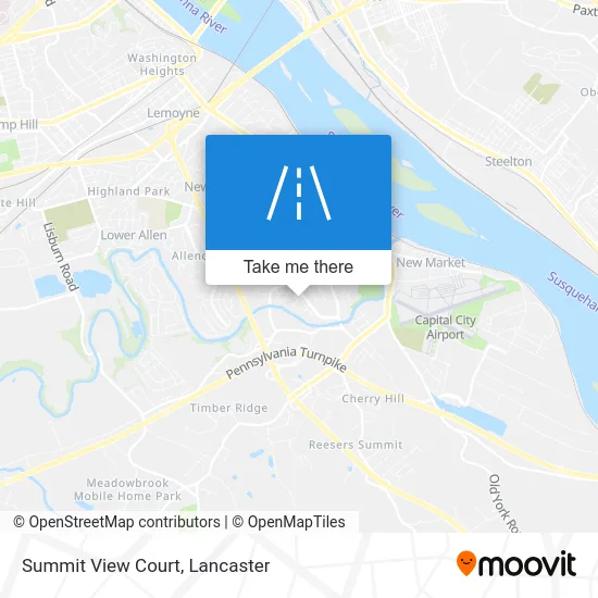 Summit View Court map