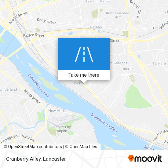 Mapa de Cranberry Alley