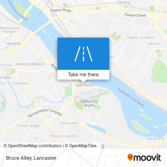 Mapa de Bruce Alley