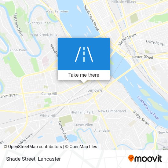 Mapa de Shade Street