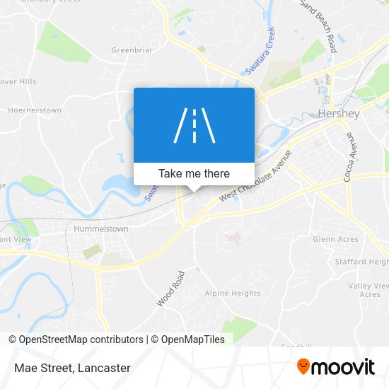 Mapa de Mae Street