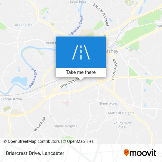 Mapa de Briarcrest Drive