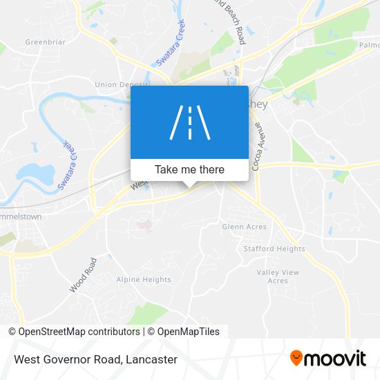 Mapa de West Governor Road