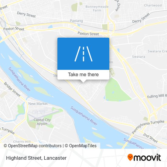 Mapa de Highland Street