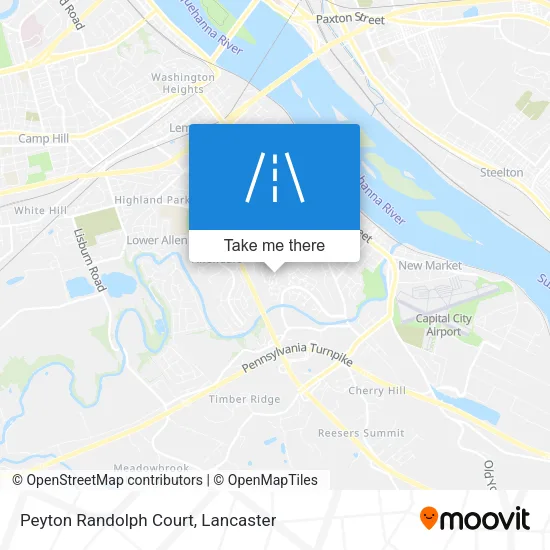 Peyton Randolph Court map