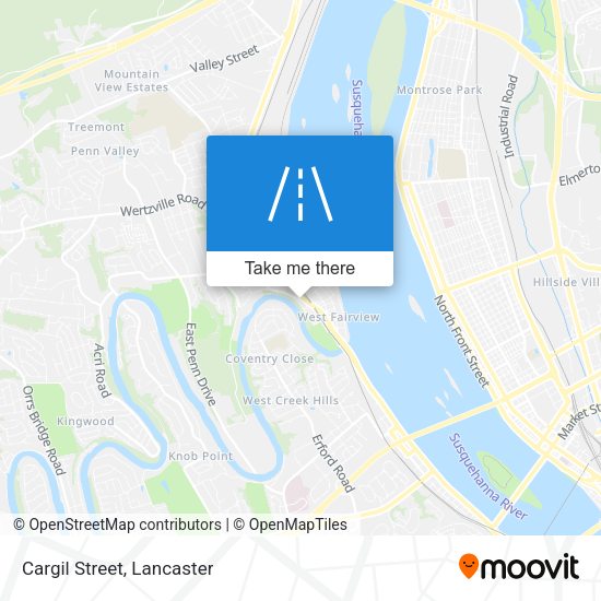 Mapa de Cargil Street
