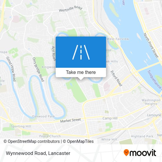 Mapa de Wynnewood Road