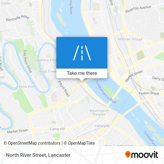 Mapa de North River Street