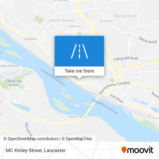 Mapa de MC Kinley Street