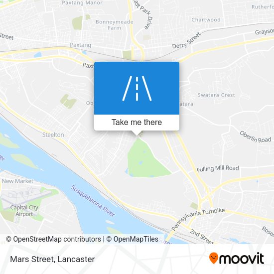 Mapa de Mars Street