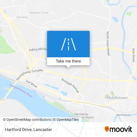 Mapa de Hartford Drive