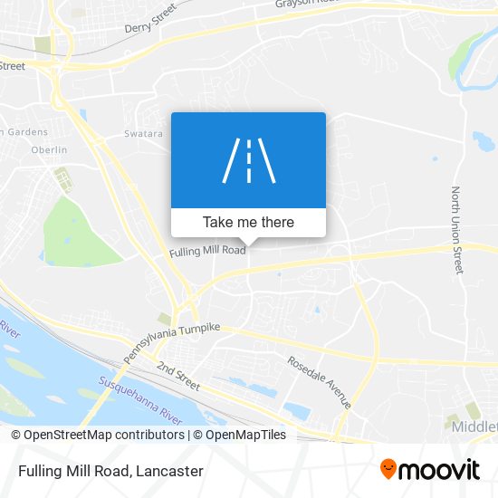 Mapa de Fulling Mill Road