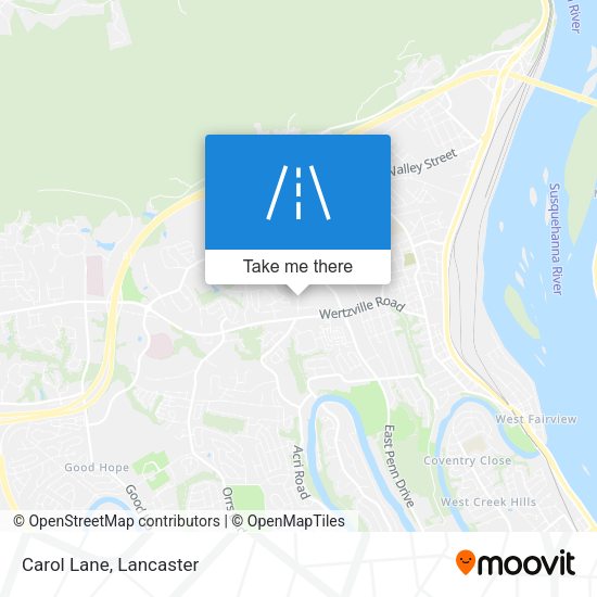 Mapa de Carol Lane
