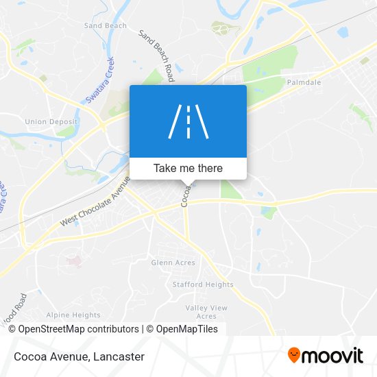 Mapa de Cocoa Avenue