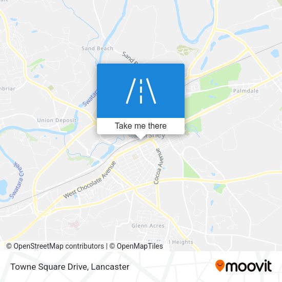 Mapa de Towne Square Drive