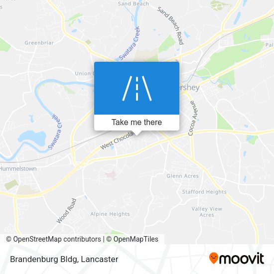 Mapa de Brandenburg Bldg