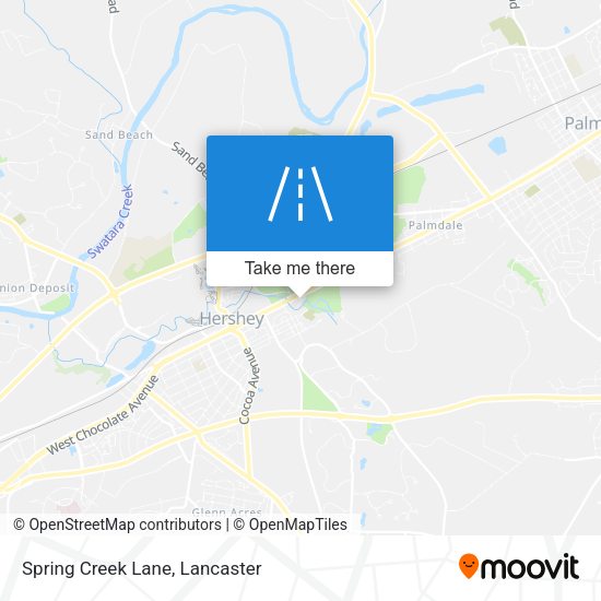 Mapa de Spring Creek Lane