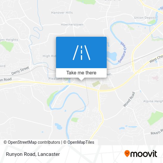 Mapa de Runyon Road
