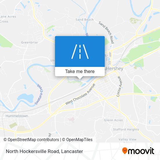 North Hockersville Road map