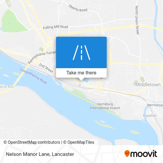 Mapa de Nelson Manor Lane
