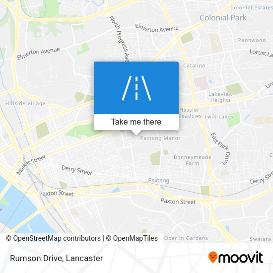 Mapa de Rumson Drive
