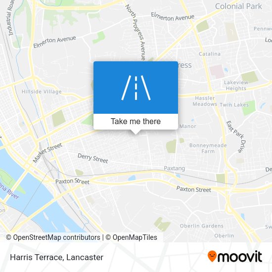 Mapa de Harris Terrace