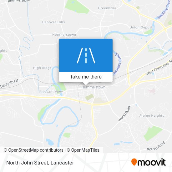 Mapa de North John Street