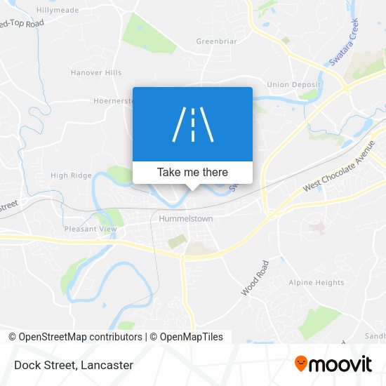 Mapa de Dock Street