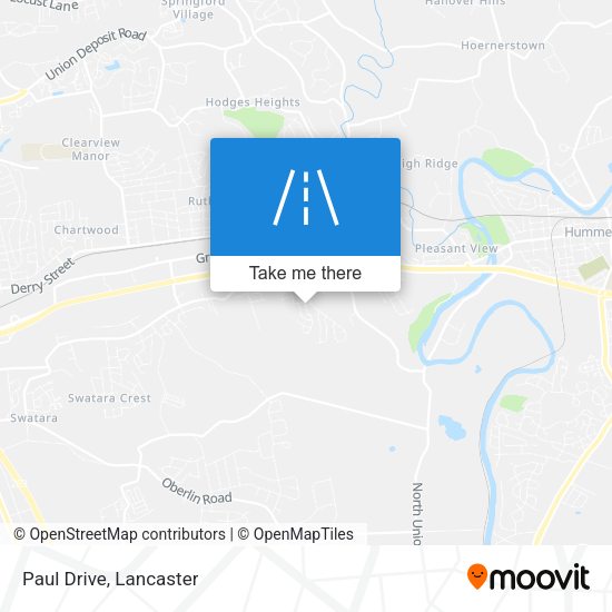 Mapa de Paul Drive