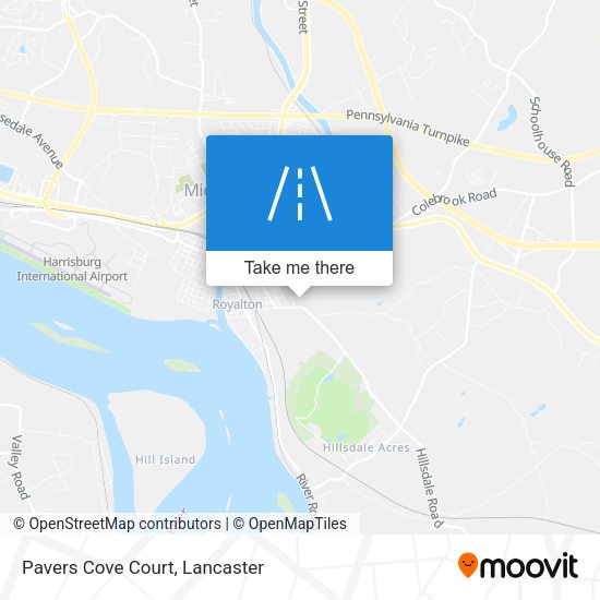 Pavers Cove Court map