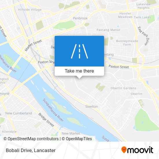 Mapa de Bobali Drive