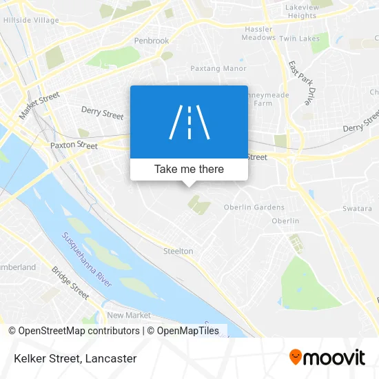 Kelker Street map