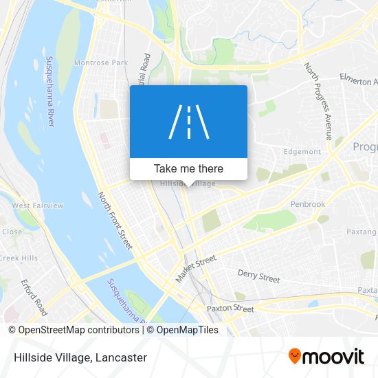 Mapa de Hillside Village